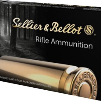 Sellier & Bellot Ammunition 30-06 Springfield 180 Grain Jacketed Soft Point Box of 20