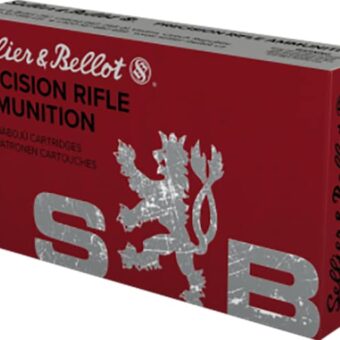 Sellier & Bellot Ammunition 308 Winchester 168 Grain Spire Point Box of 20