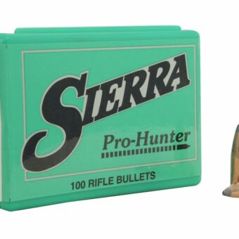 Sierra Pro-Hunter Bullets 0.264 (264 Caliber, 6.5mm) 120 Grain Spire Point Box of 100