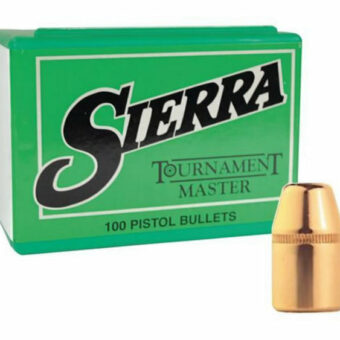 Sierra Tournament Master Bullets 0.355 (9mm) 115 Grain Full Metal Jacket Box of 100
