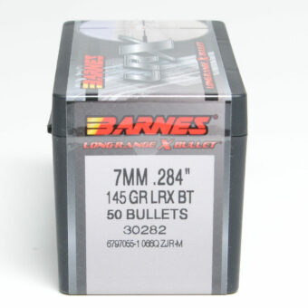 Barnes LRX Bullets 0.284 (284 Caliber, 7mm) 145 Grain Polymer Tipped Box of 50