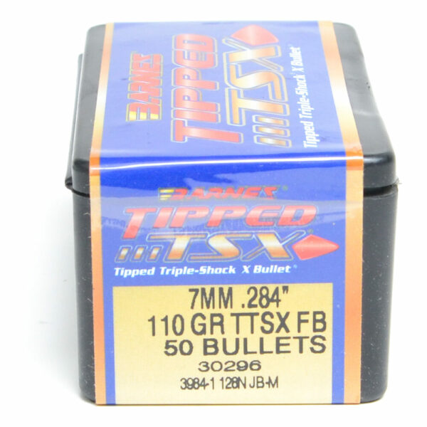 Barnes TTSX Bullets 0.284 (284 Caliber, 7mm) 110 Grain Polymer Tipped Box of 50