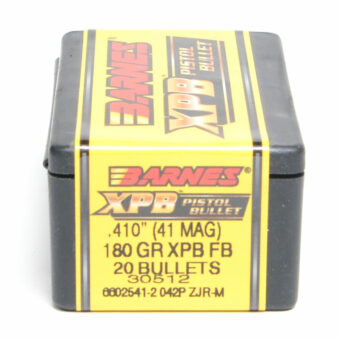 Barnes XPB Bullets 0.41 (41 Caliber) 180 Grain Jacketed Hollow Point Box of 20