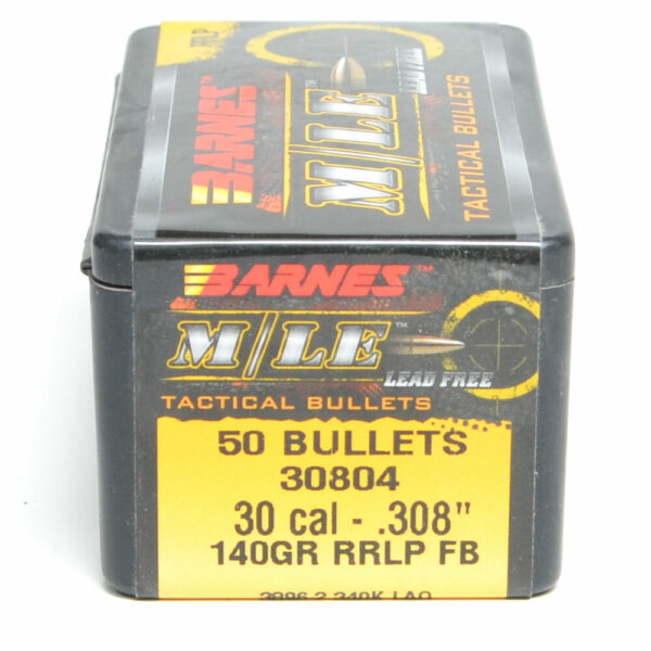 Barnes Reduced Ricochet Bullets (.308 Diameter) 140 Grain Frangible Box of 50