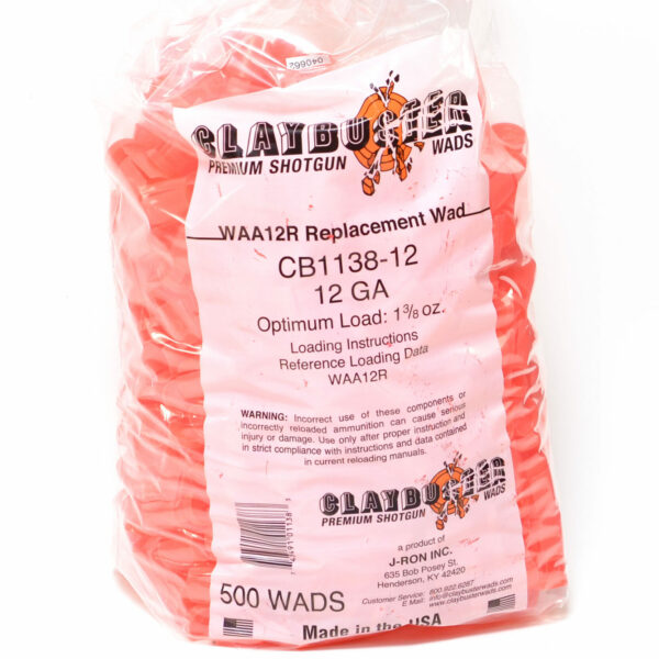 Claybuster 12 Ga Winchester AA 12R Shotshell Wad  (500)