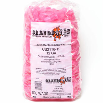 Claybuster 12 Ga Federal 12S3 Shotshell Wads  (500)