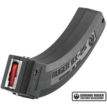 Ruger BX-25 Magazine 10/22, American Rimfire, Precision Rimfire 22 Long Rifle 25 Round Polymer Black