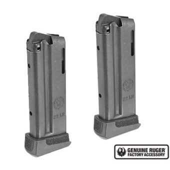 Ruger Magazine Ruger LCP II 22 Long Rifle 10 Round Steel Black