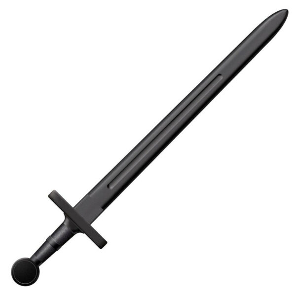 Cold Steel Medieval Training Sword 32.25" Spear Point Polypropylene Black