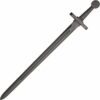 Cold Steel Medieval Training Sword 32.25" Spear Point Polypropylene Black - Image 2