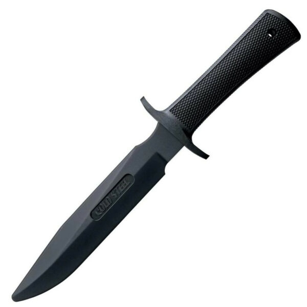 Cold Steel Military Classic Fixed Blade Training Knife 6.34" Clip Point Santoprene Black