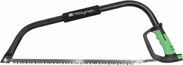 Hooyman Bow Saw 13" Blade Green/ Gray 25" Overall Length