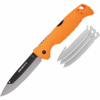Muddy Swap Replace-A-Blade Folding Knife 3.5" Drop Point