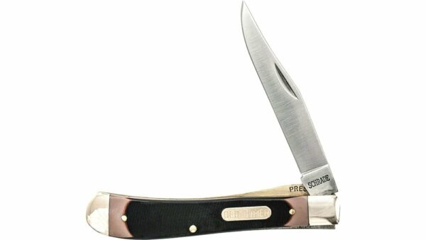 Old Timer Gunstock Trapper Folding Knife 3.25" Clip, Spey Point