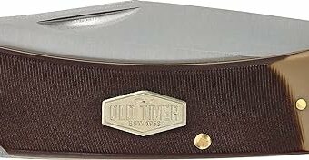 Old Timer Golden Bear Folding Knife 3.7" Clip Point