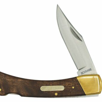 Old Timer Golden Bear Folding Knife 3.625" Clip Point