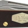 Old Timer Dog Leg Jack 2 Blade Folding Knife 2.3" Clip Point - Image 2