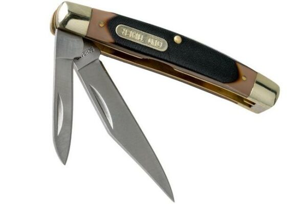 Old Timer Middleman Jack Folding Knife 2.4" Clip, pen
