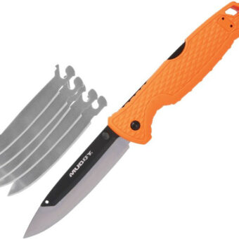 Muddy SWAP Replace-A-Blade Folding Knife 3.5" Drop Point