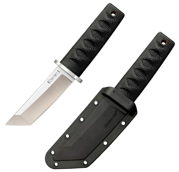 Cold Steel Kyoto Fixed Blade Knife 3.25" Tanto Point Plain Edge