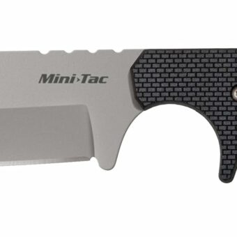 Cold Steel Mini Tac Bowie 3.34" Tanto Point Plain Edge