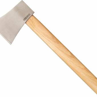 Cold Steel Competition Throwing Hatchet 1055 Carbon Steel Blade American Hickory Handle Black