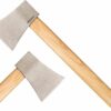 Cold Steel Competition Throwing Hatchet 1055 Carbon Steel Blade American Hickory Handle Black - Image 3