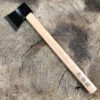Cold Steel Axe Gang Hatchet 1055 Carbon Steel Blade American Hickory Handle Black/Natural Wood - Image 2