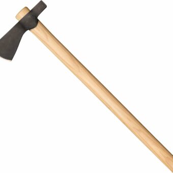 Cold Steel Tail Hawk Tomahawk 1055 Carbon Steel Blade American Hickory Handle Black/Natural Wood