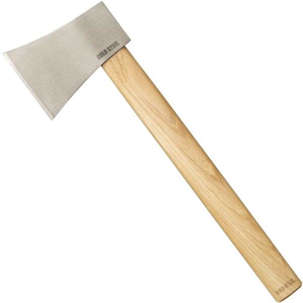 Cold Steel Competition Throwing Hatchet 1055 Carbon Steel Blade American Hickory Handle Stainless/Natural Wood