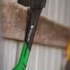 Hooyman Small Hatchet 1065 High Carbon Steel Blade Fiberglass Handle Black/Green - Image 3