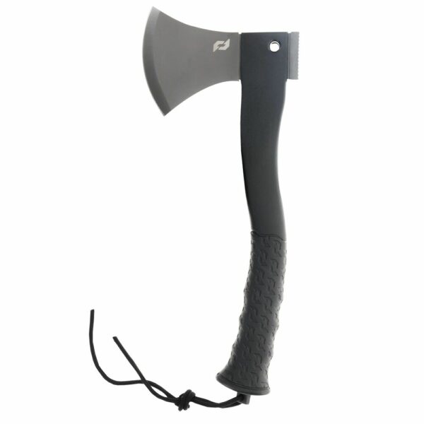 Schrade Bedrock Axe 3Cr13MoV Steel Blade Overmold Handle Black/Satin Steel