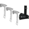 Smith & Wesson Bullseye Throwing Axe Stainless Steel Blade Stainless Steel Handle Pack of3Satin Stainless Steel - Image 3