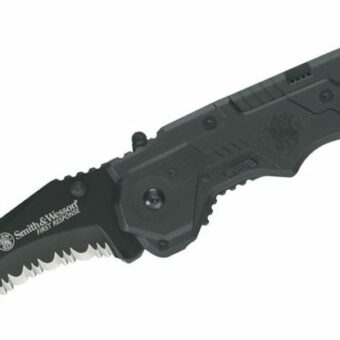 Smith & Wesson 1st Response M.A.G.I.C. Assisted Opening Folding Knife 3.4" Clip Point