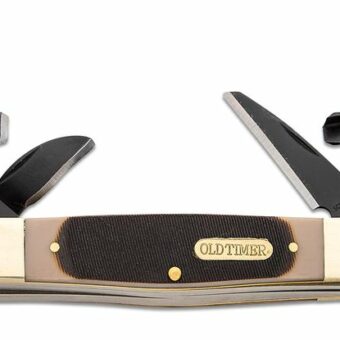 Old Timer Woodworking 6 Blade Folding Knife 1.48" Multi Blade