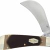 Old Timer Hawkbill Pruner Sawcut Folding Pocket Knife 3 Inch Blade - Image 3