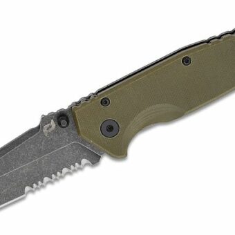 Schrade Melee Assisted Opening Folding Knife 3.5" Tanto Point