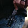 Schrade Spare Change Fixed Blade 1.75" Drop Point Plain Edge - Image 4