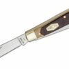 Old Timer Gunstock Trapper 2 Blade Folding Knife 3" Clip, Spey Point - Image 2
