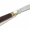 Old Timer Gunstock Trapper 2 Blade Folding Knife 3" Clip, Spey Point - Image 3