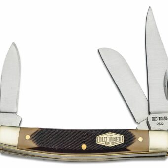 Old Timer Middleman 3 Blade Folding Knife 2.4" Clip Point
