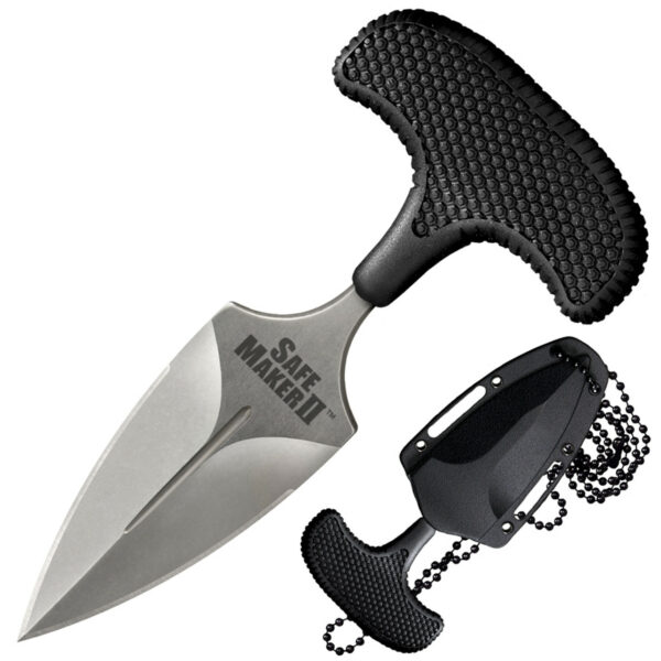 Cold Steel Safe Maker II Push Dagger 3.25" Spear Point Plain Edge