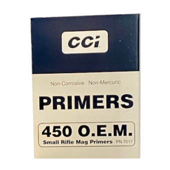 CCI Small Rifle Magnum Primers #450 OEM Box of 1000