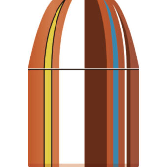 Hornady HAP Bullets (.400 Diameter) 180 Grain Hollow Point Box of 500