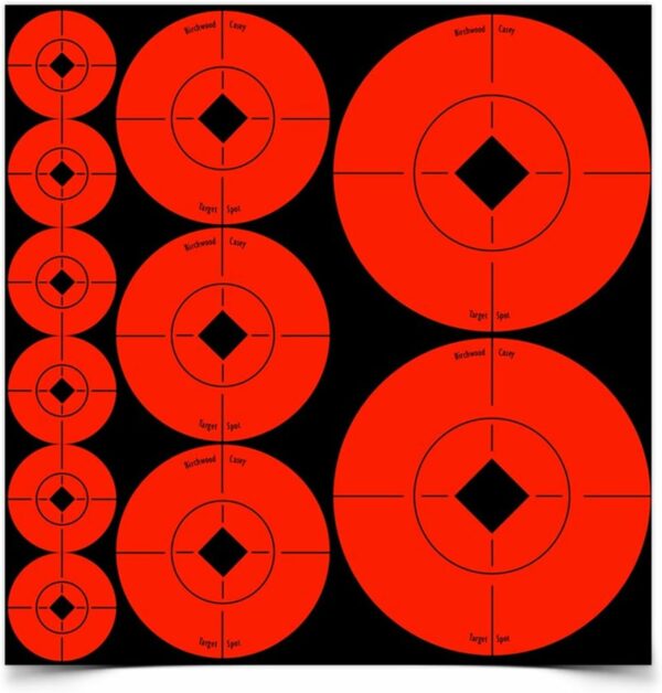 Birchwood Casey Target Spots Target Assorted Sizes Pack of 110