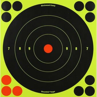 Birchwood Casey Shoot-N-C Bullseye Target 8" Pack of 6