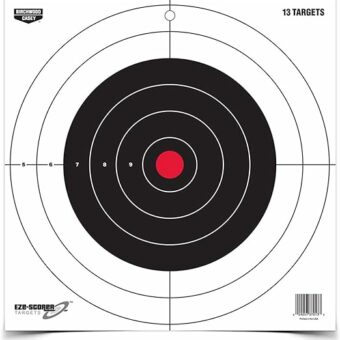 Birchwood Casey EZE-Scorer Bullseye Target 12" Pack of 13