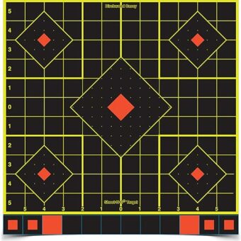 Birchwood Casey Shoot-N-C Sight In Target 12" Pack of 5