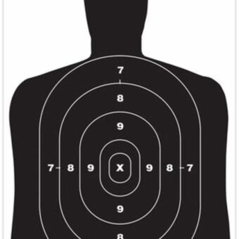 Birchwood Casey EZE-Scorer BC27 Target 12" x 18" Pack of 10