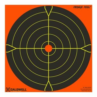 ‎Caldwell Orange Peel Bullseye Target 12" Pack of 5